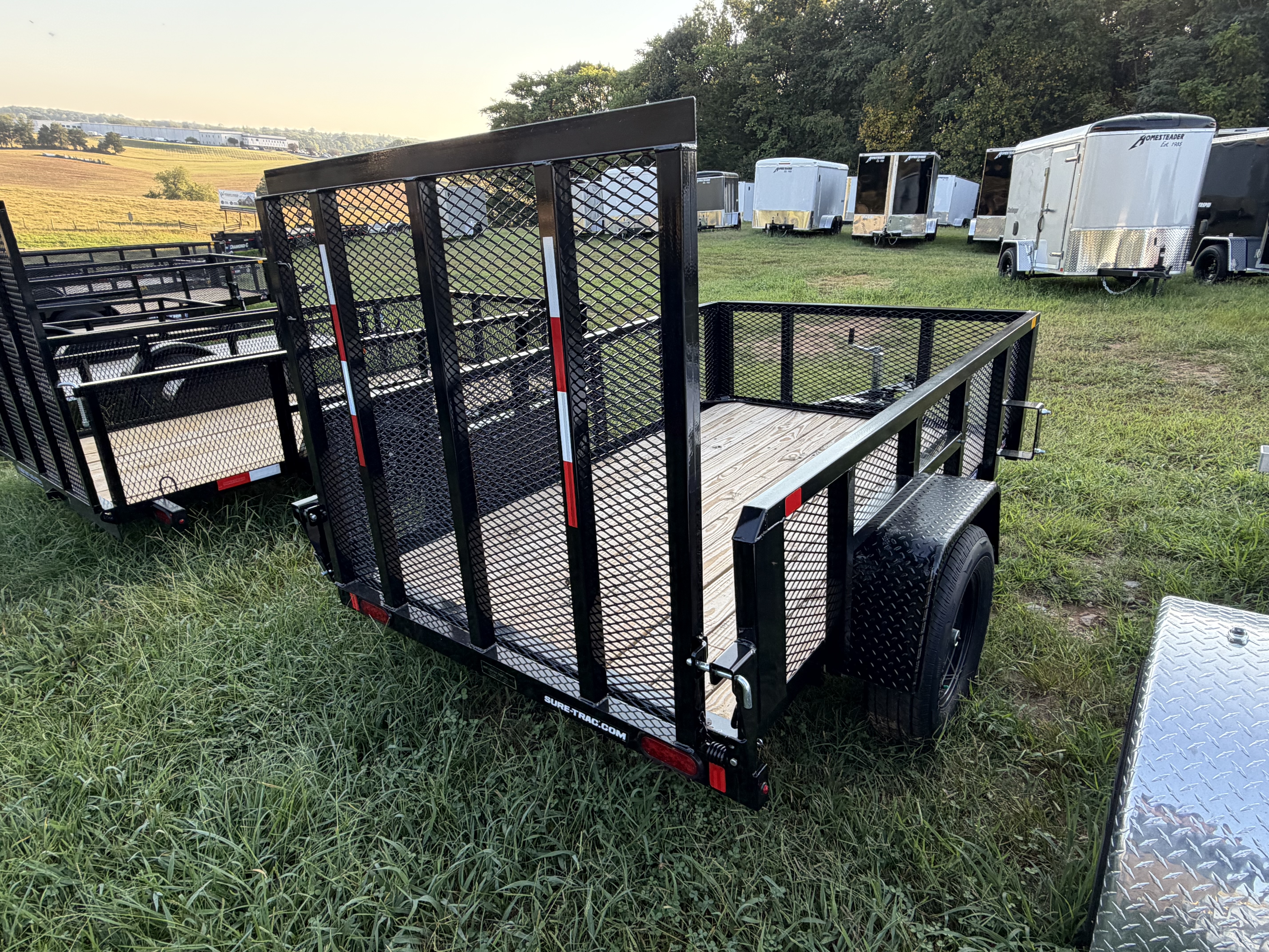 2026 Sure-Trac Tube Top Utility Trailer Landscape-Utility Trailers