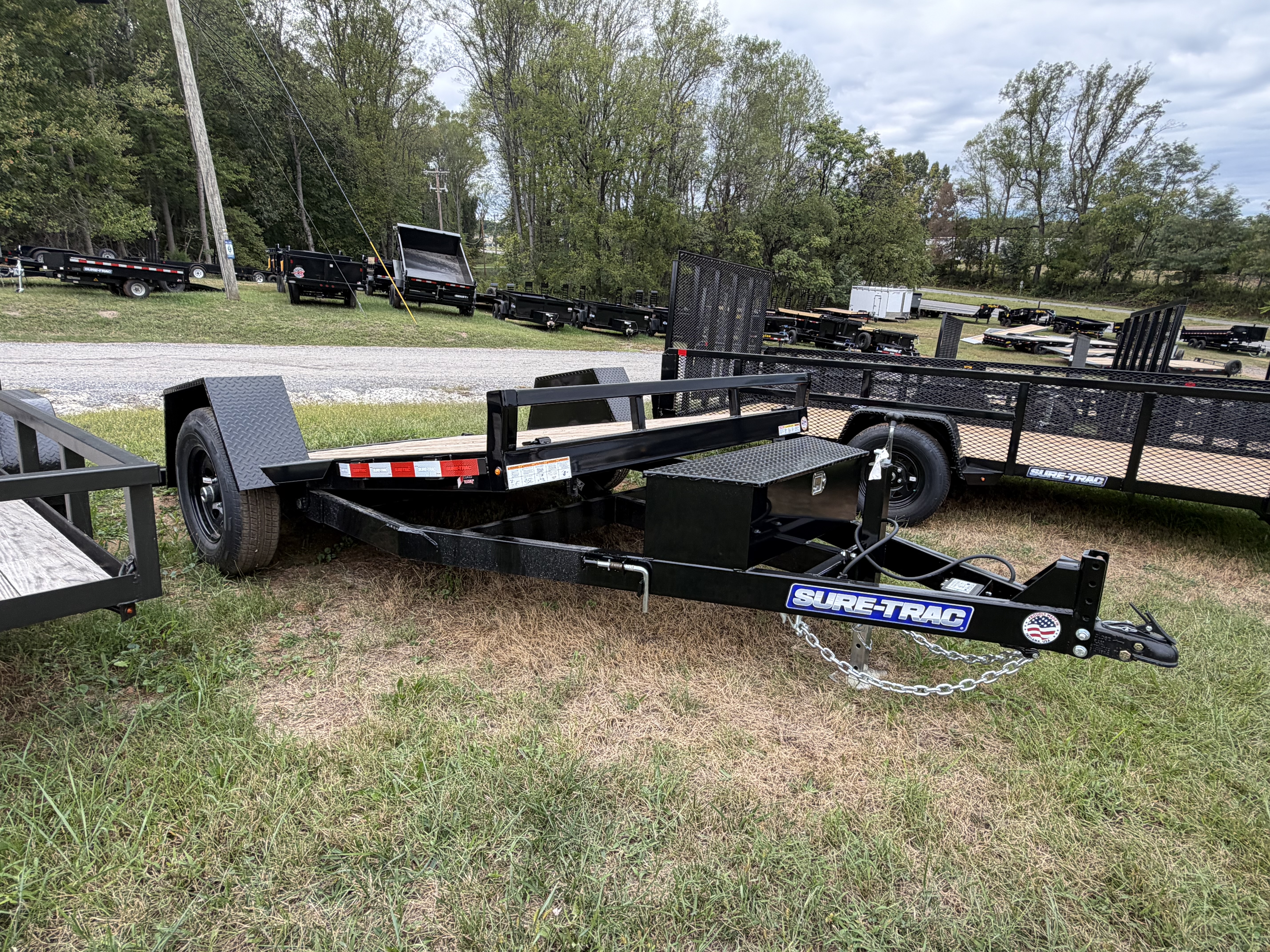 2027 Sure-Trac ST-TSA7812 Equipment Trailer
