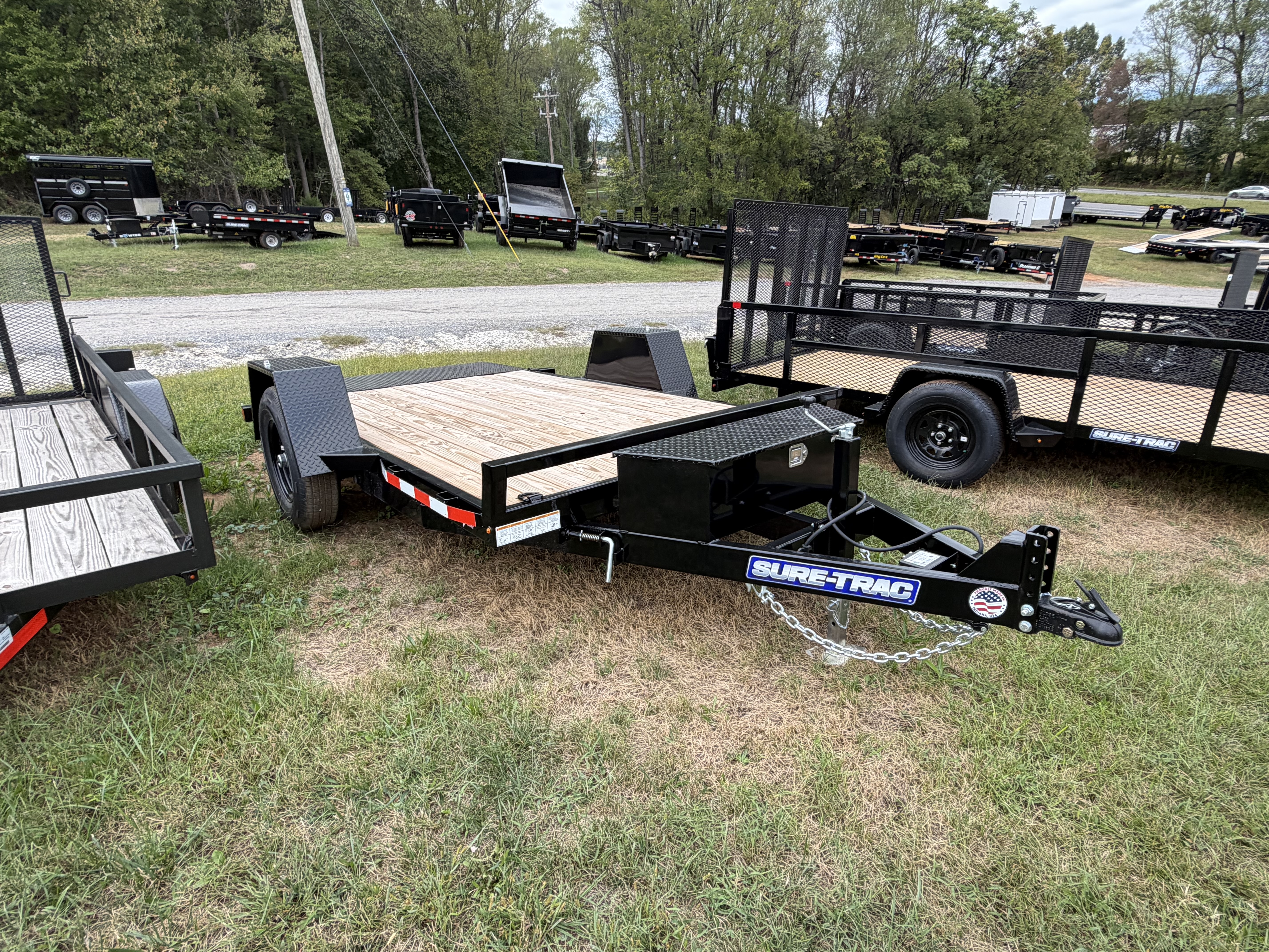 2027 Sure-Trac ST-TSA7812 Equipment Trailer