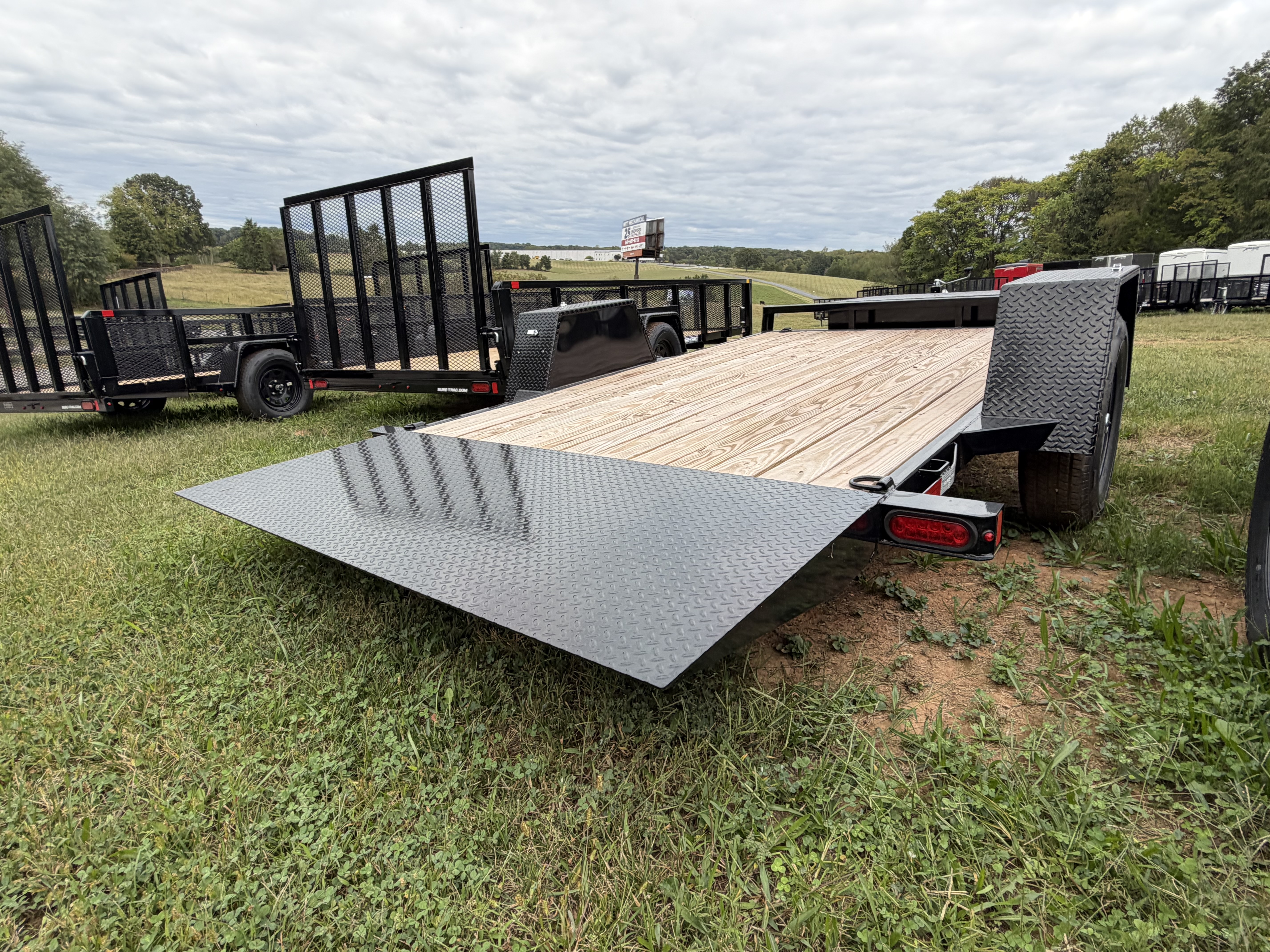 2027 Sure-Trac ST-TSA7812 Equipment Trailer