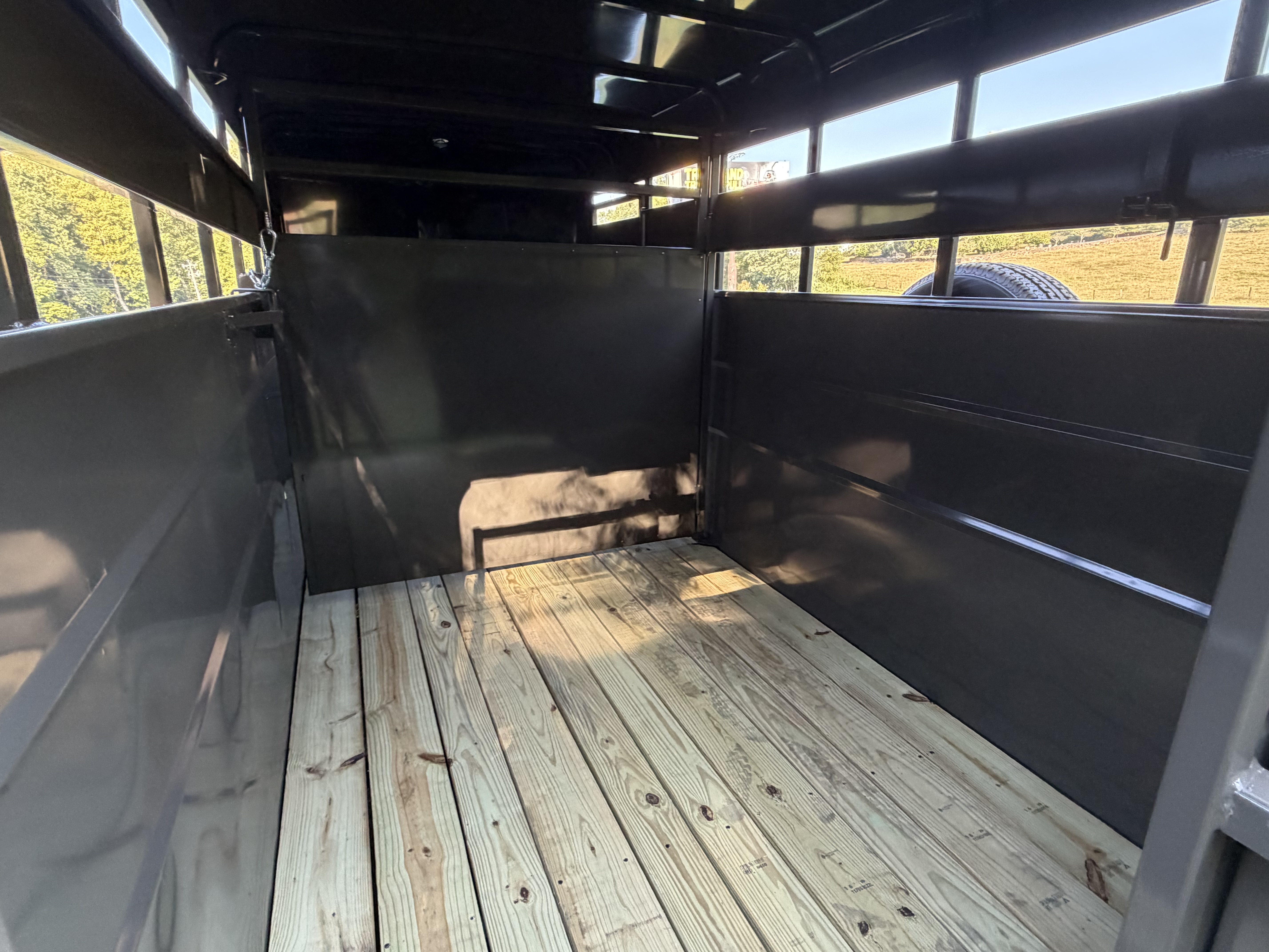 2027 Valley Trailers 6 x 16 Straight Load Stock Horse-Stock Trailer