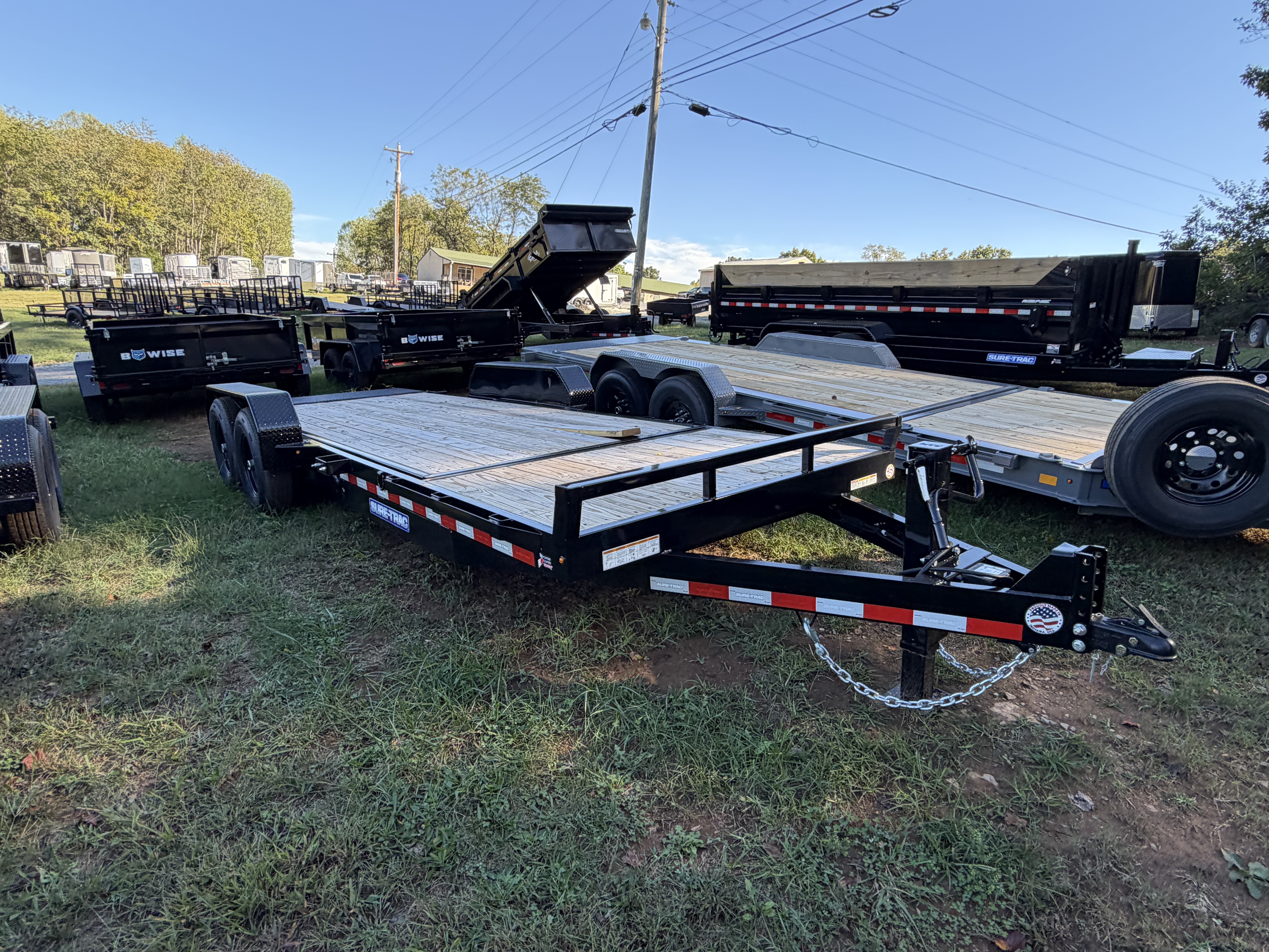 2027 Sure-Trac ST-TBE82164-140 Equipment Trailer